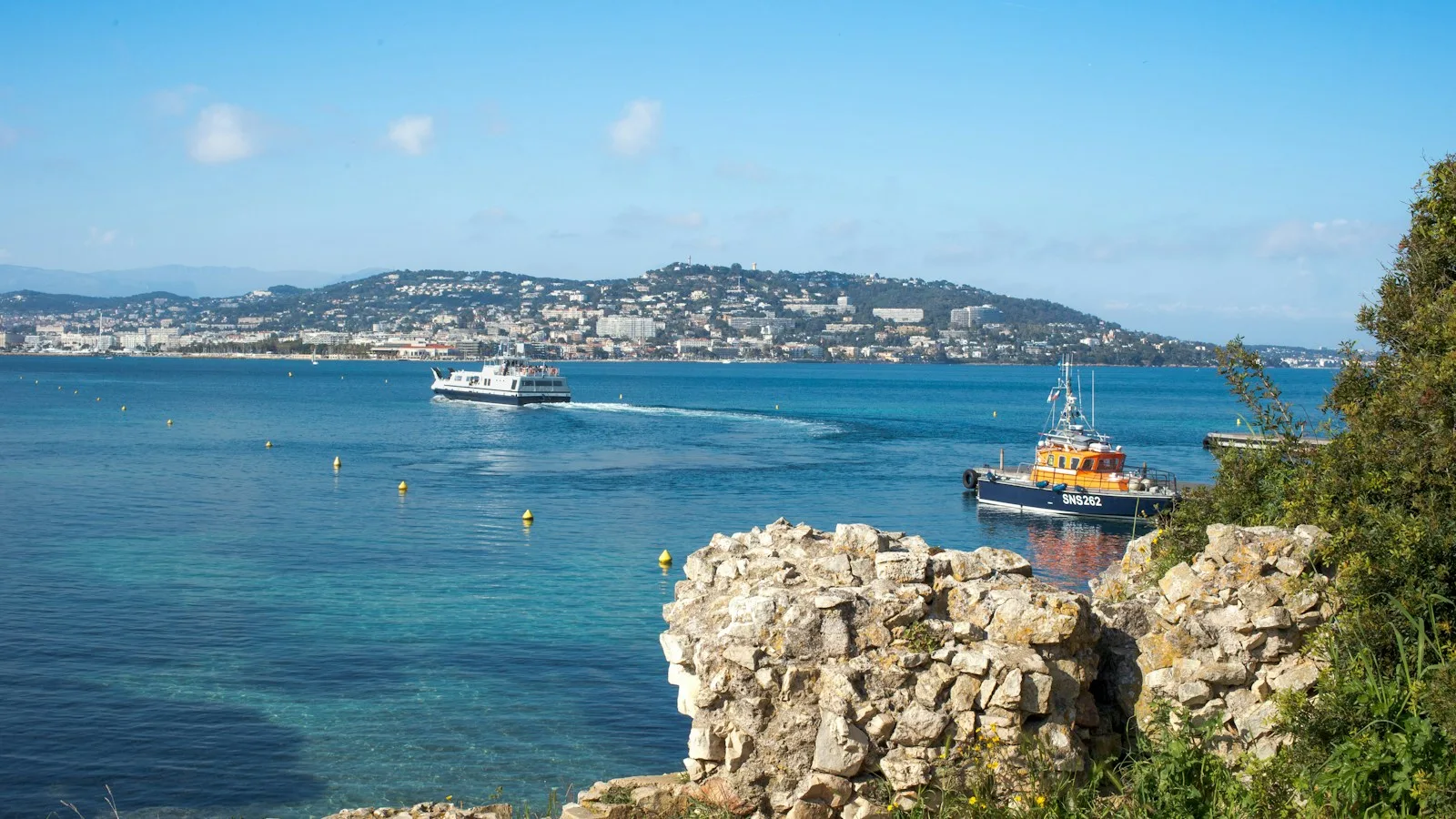 ️ Bateaux : îles de Lérins et golfe de Saint-Tropez
